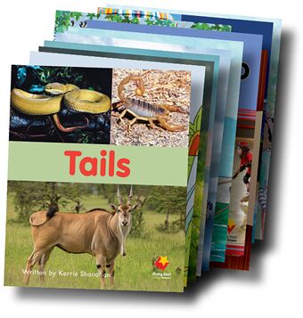Student Decodable Book Pack 5 - 10 titles x 1 copy each book cover