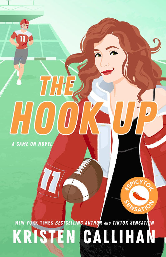 The Hook Up: a TikTok sensation, love at first sight sports romance with deep emotion and sizzling heat.