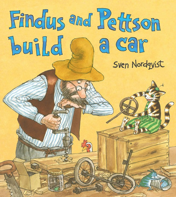 Findus and Pettson Build a Car cover