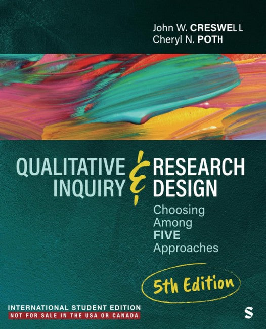 Qualitative Inquiry and Research Design - International Student Edition cover