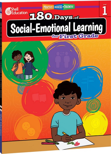 180 Days: Social-Emotional Learning for First Grade cover
