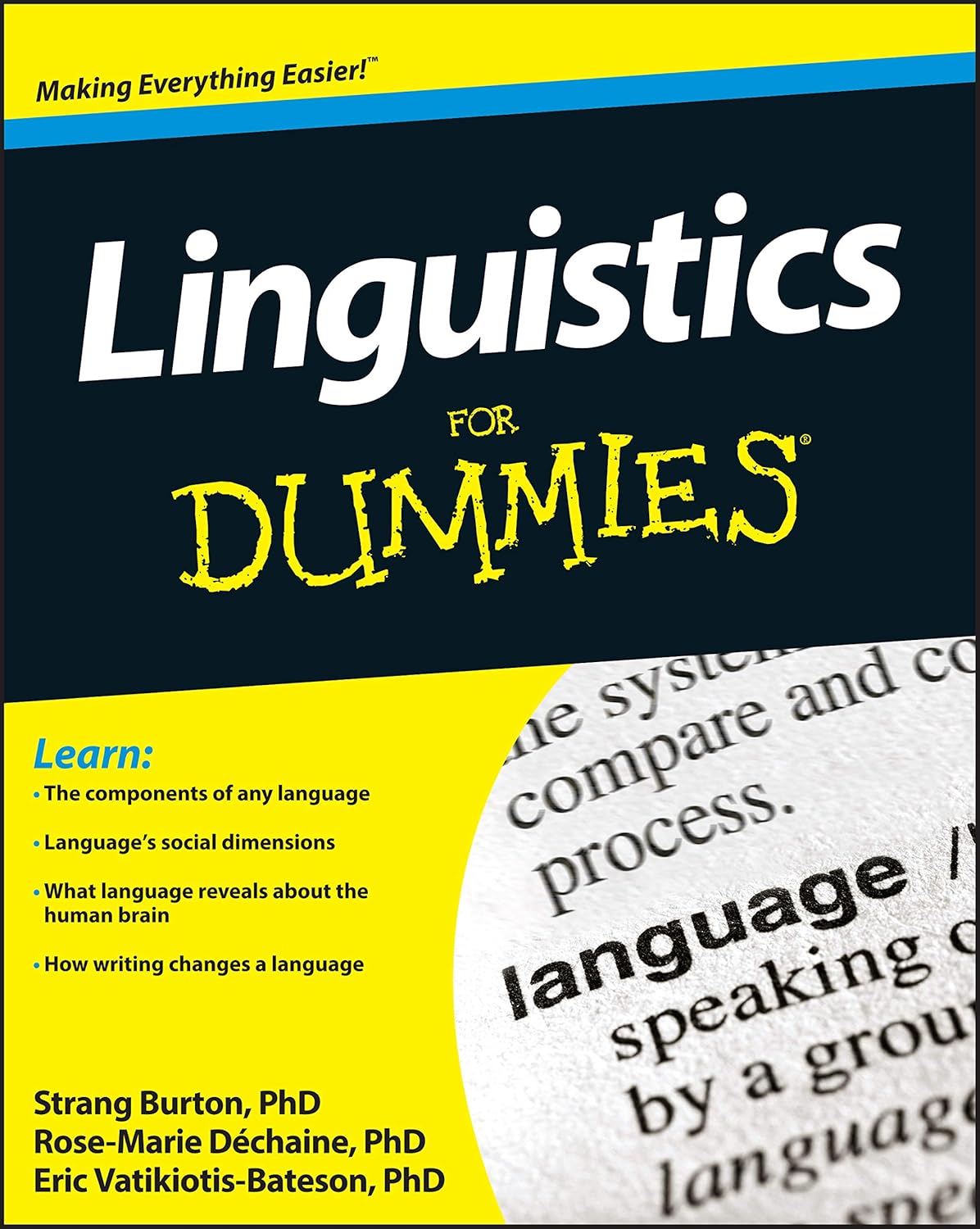 Linguistics For Dummies cover