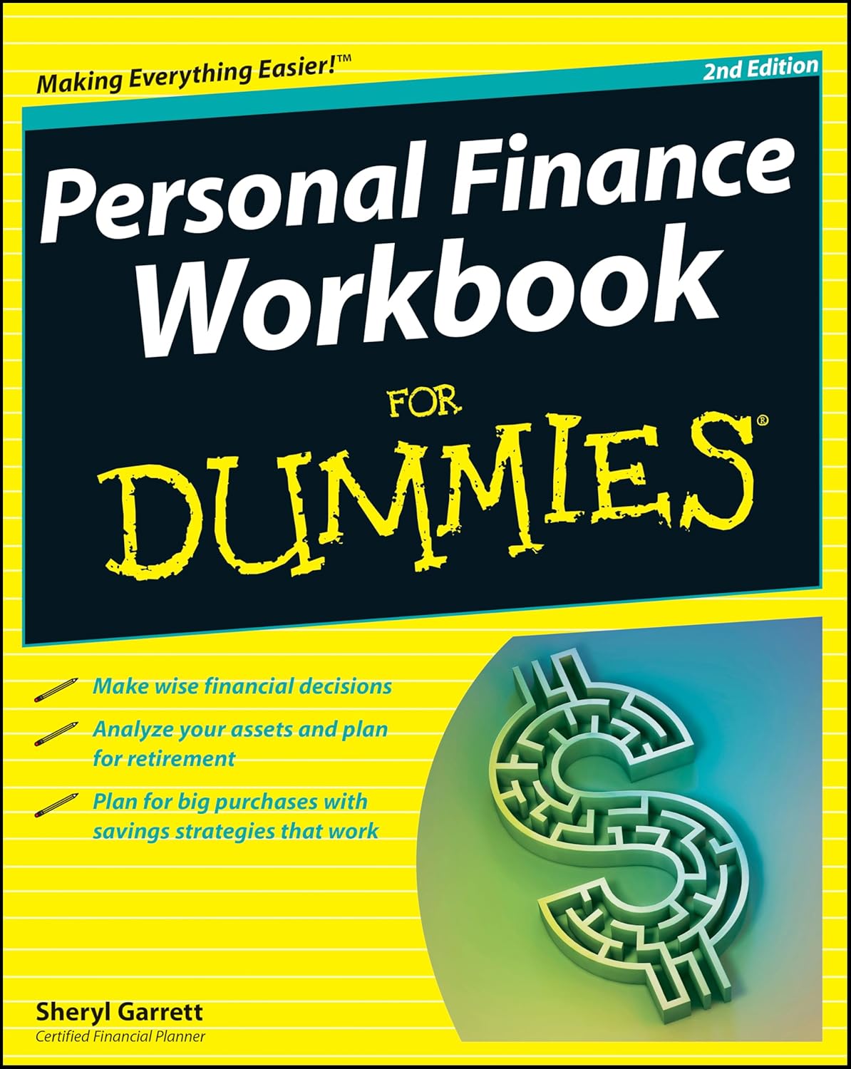 Personal Finance Workbook For Dummies cover