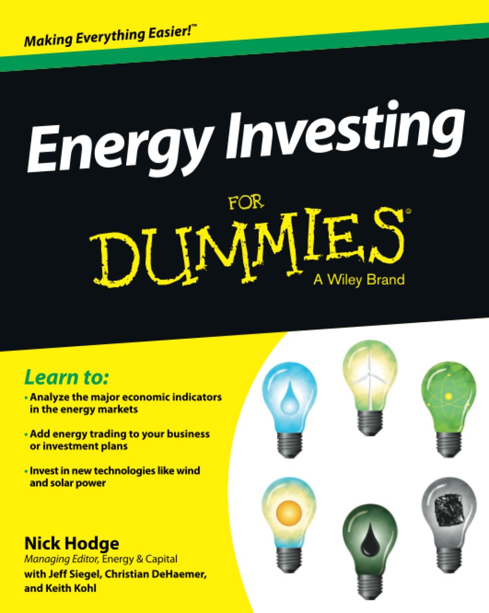 Energy Investing For Dummies cover