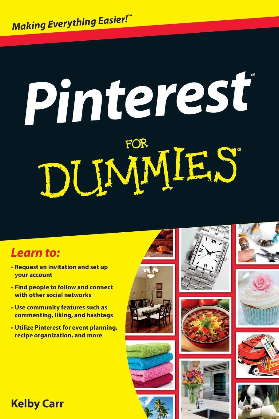 Pinterest For Dummies cover