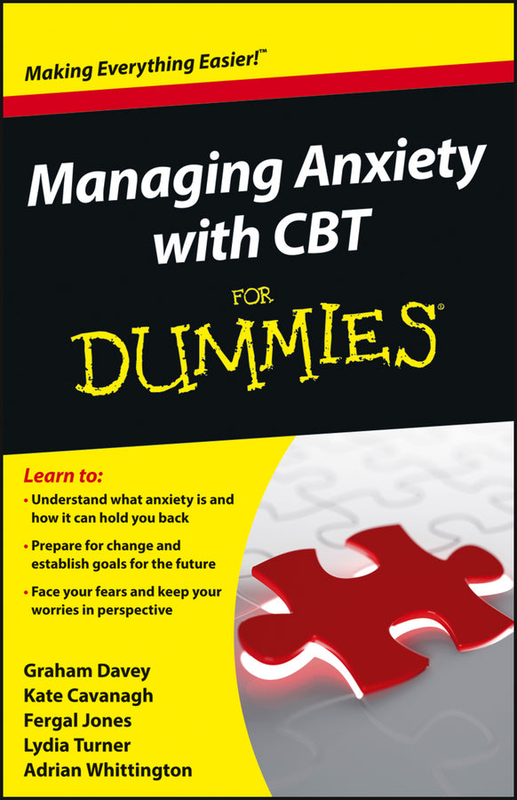 Managing Anxiety with CBT For Dummies cover
