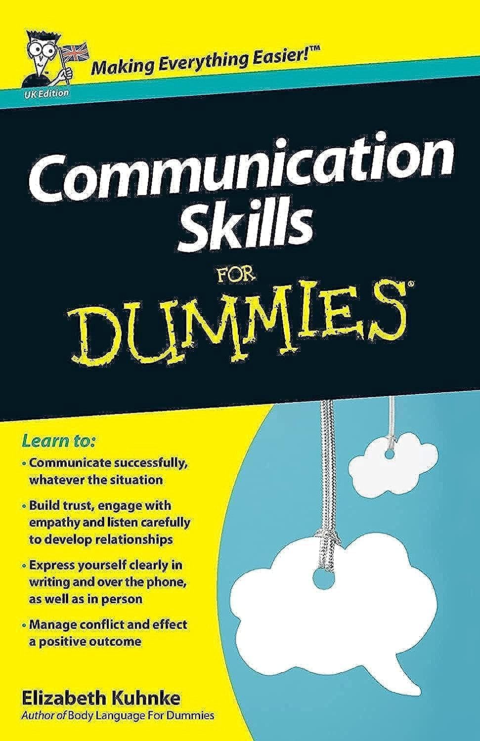 Communication Skills For Dummies, UK Edition cover