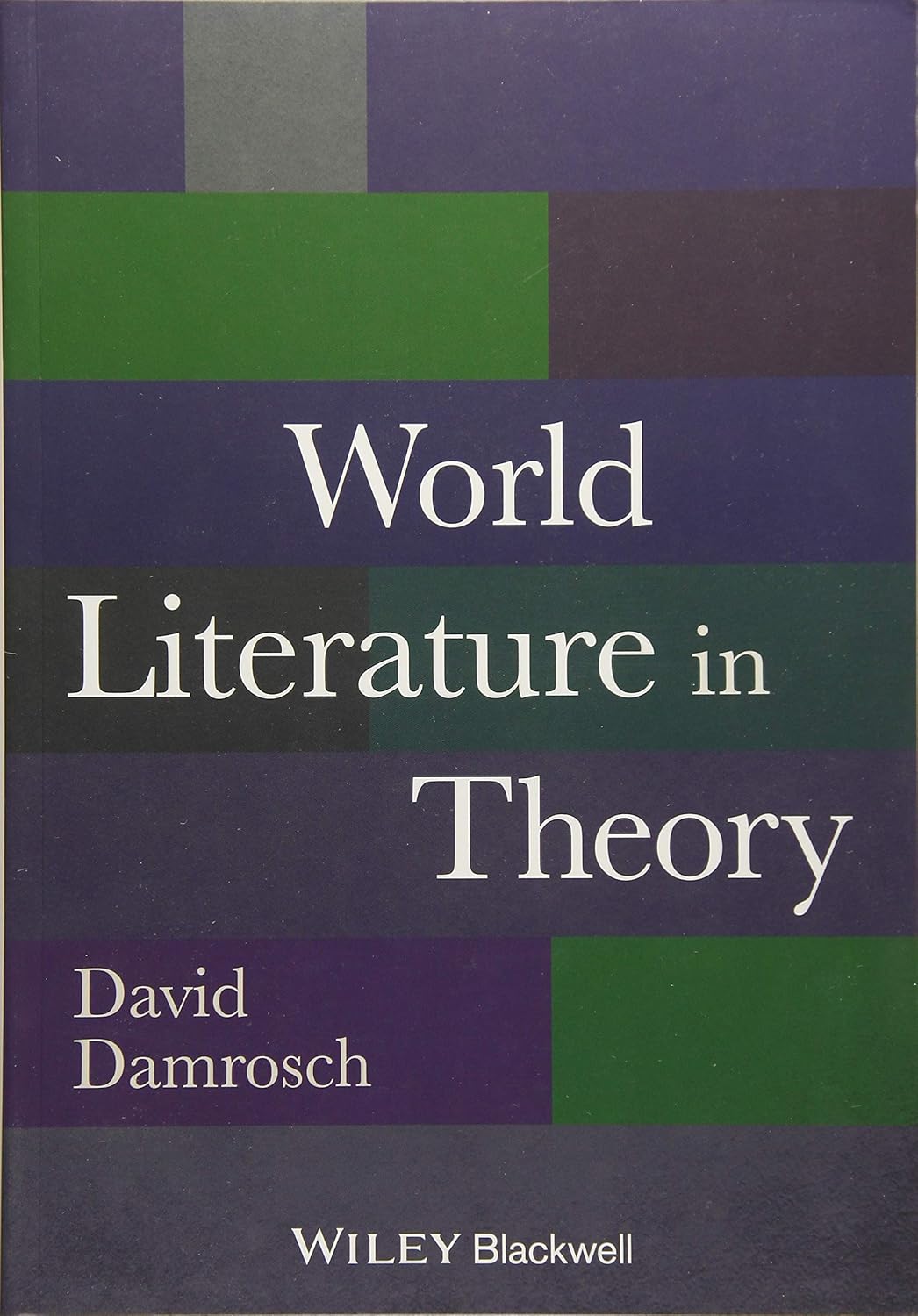 World Literature in Theory cover