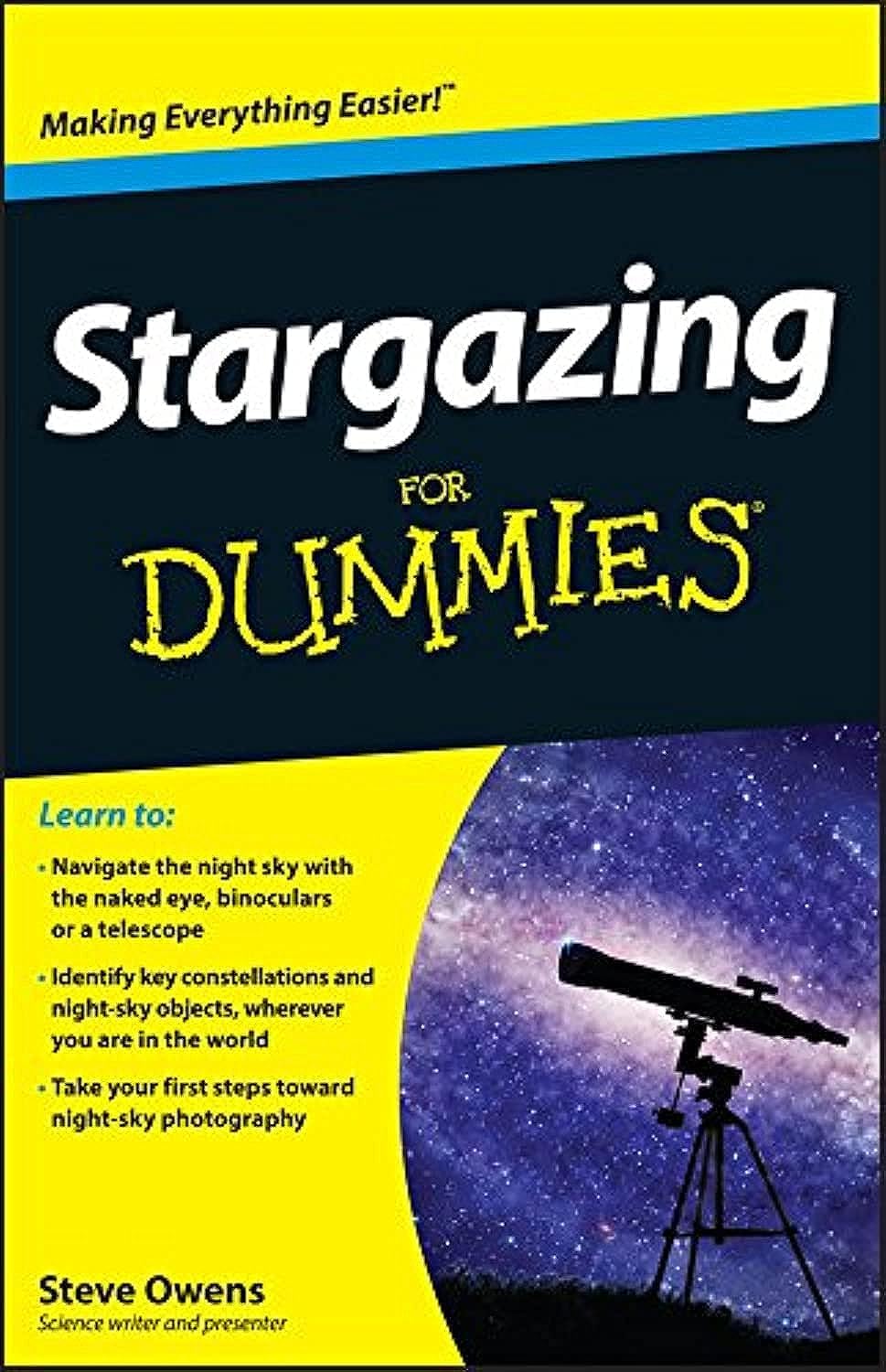 Stargazing For Dummies cover