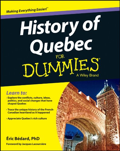 History of Quebec For Dummies cover