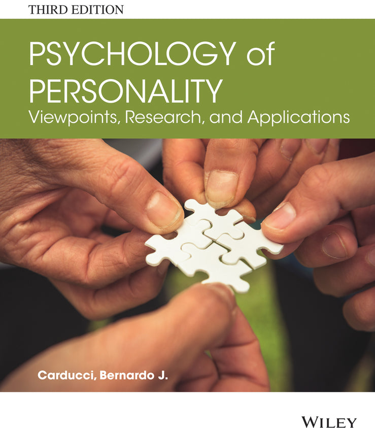 Psychology of Personality: Viewpoints, Research, and Applications cover