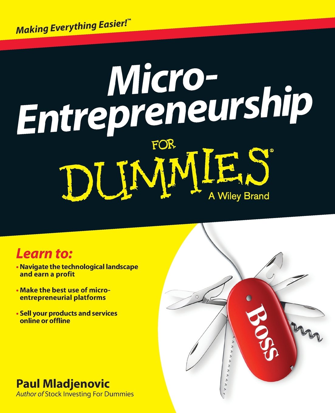 Micro-Entrepreneurship For Dummies cover
