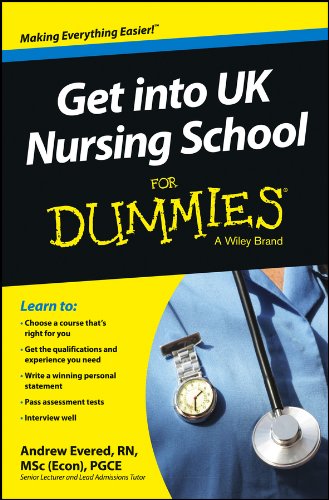 Get into UK Nursing School For Dummies cover