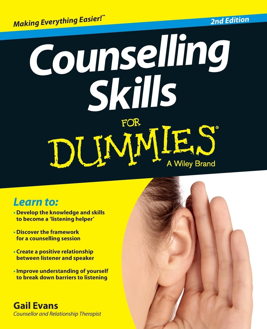 Counselling Skills For Dummies cover