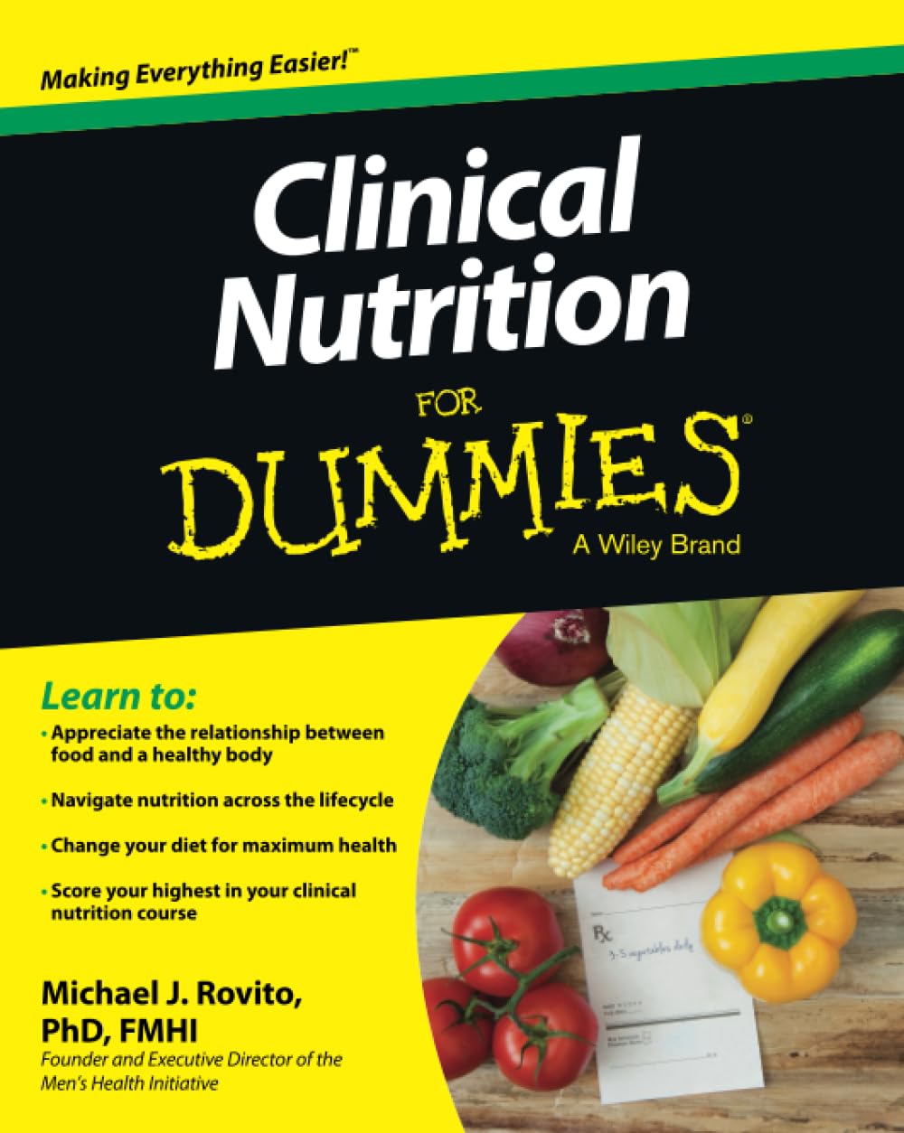 Clinical Nutrition For Dummies cover