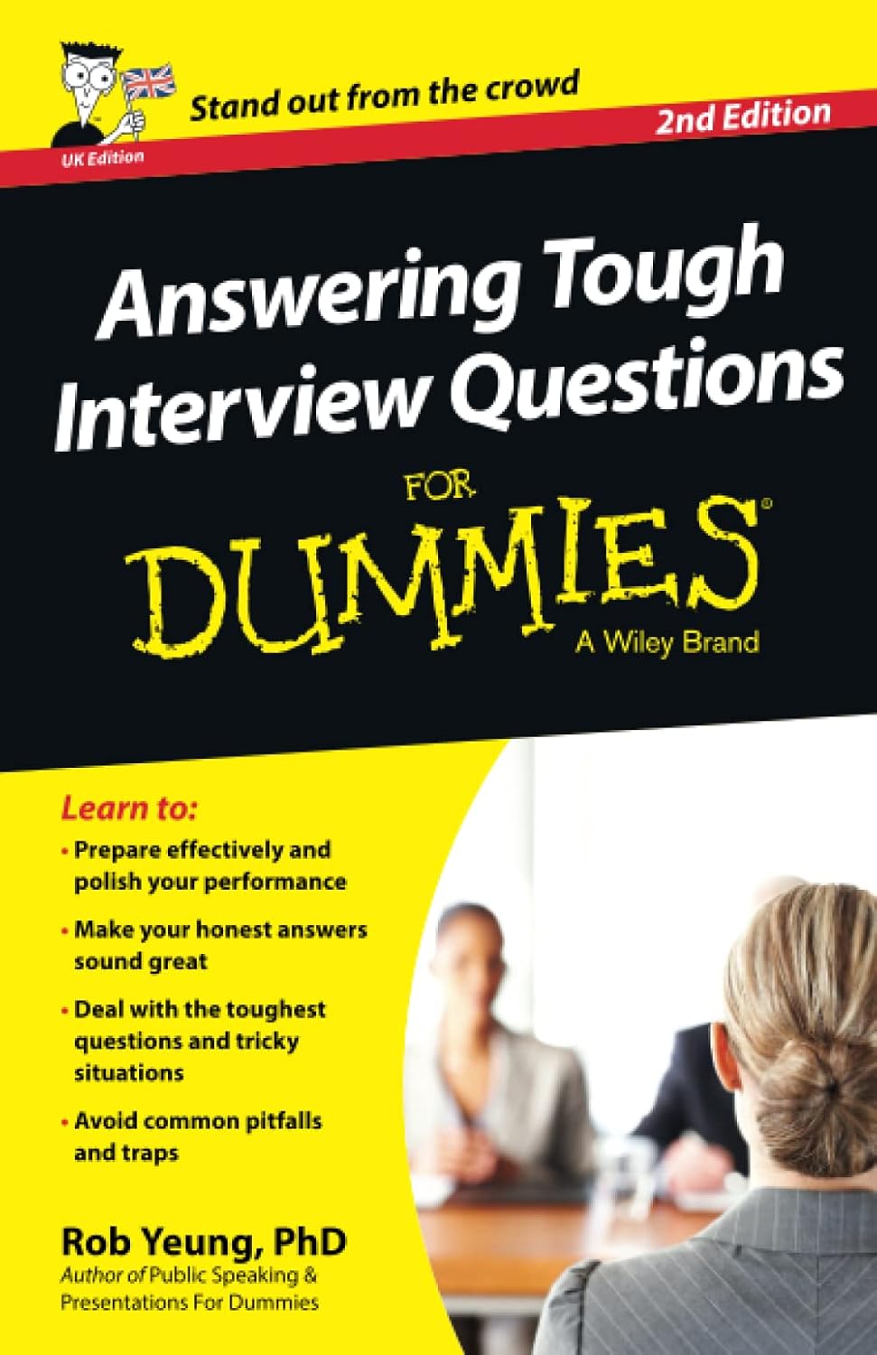 Answering Tough Interview Questions For Dummies, UK Edition cover