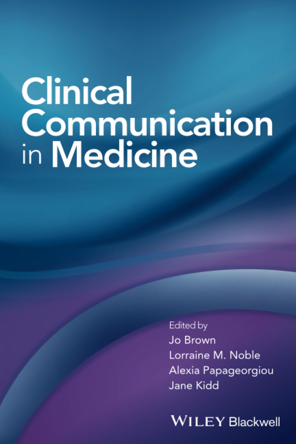Clinical Communication in Medicine cover