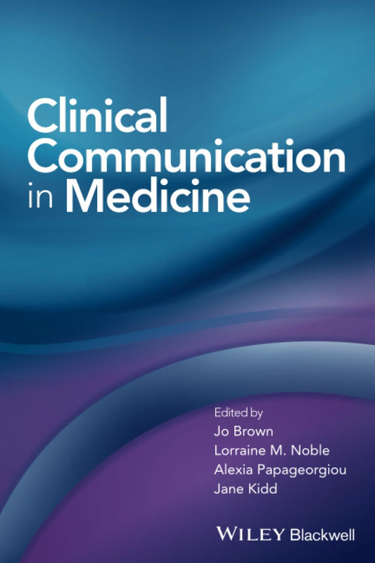 Clinical Communication in Medicine cover
