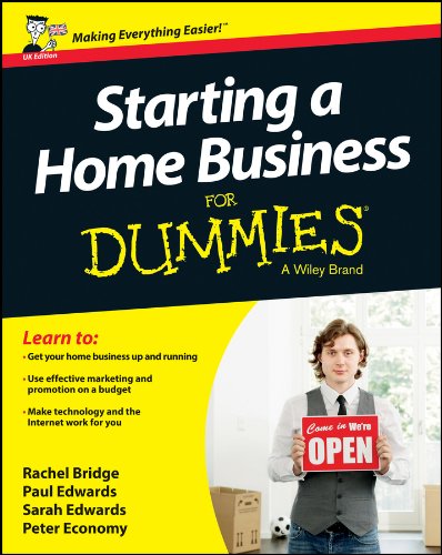 Starting a Home Business For Dummies cover