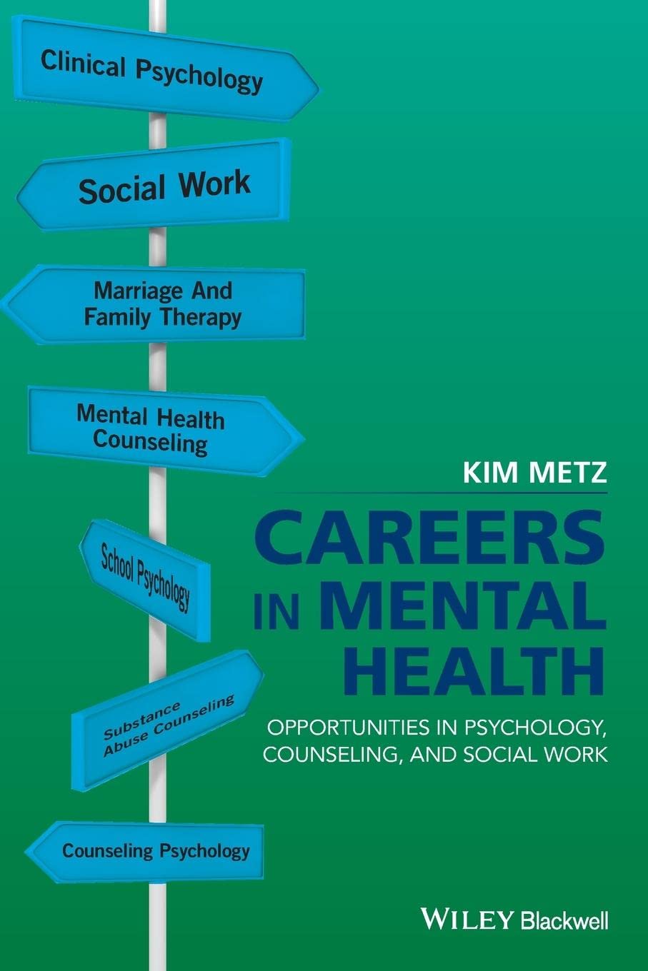 Careers in Mental Health: Opportunities in Psychology, Counseling, and Social Work cover