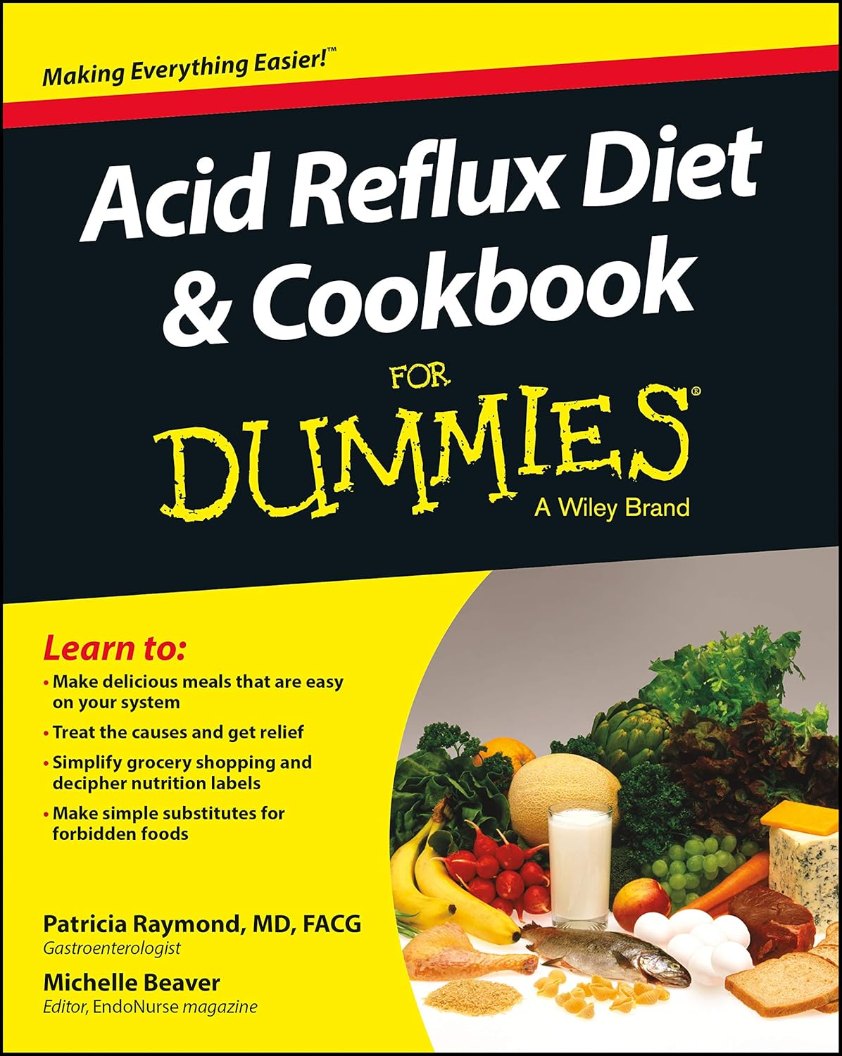 Acid Reflux Diet & Cookbook For Dummies cover