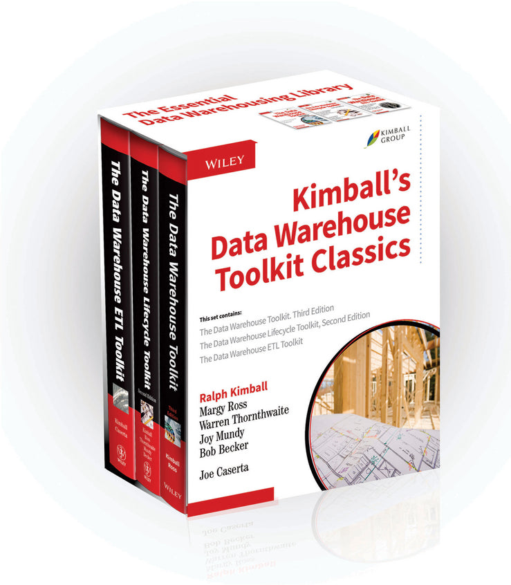 Kimball's Data Warehouse Toolkit Classics, 3 Volume Set cover