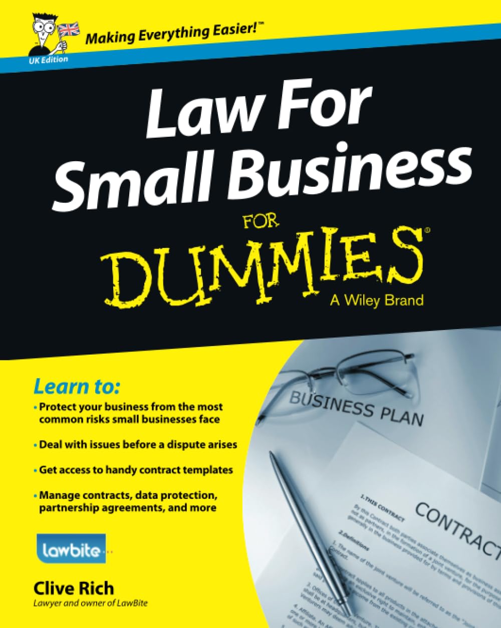 Law for Small Business For Dummies, UK Edition cover