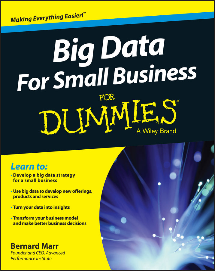 Big Data For Small Business For Dummies cover
