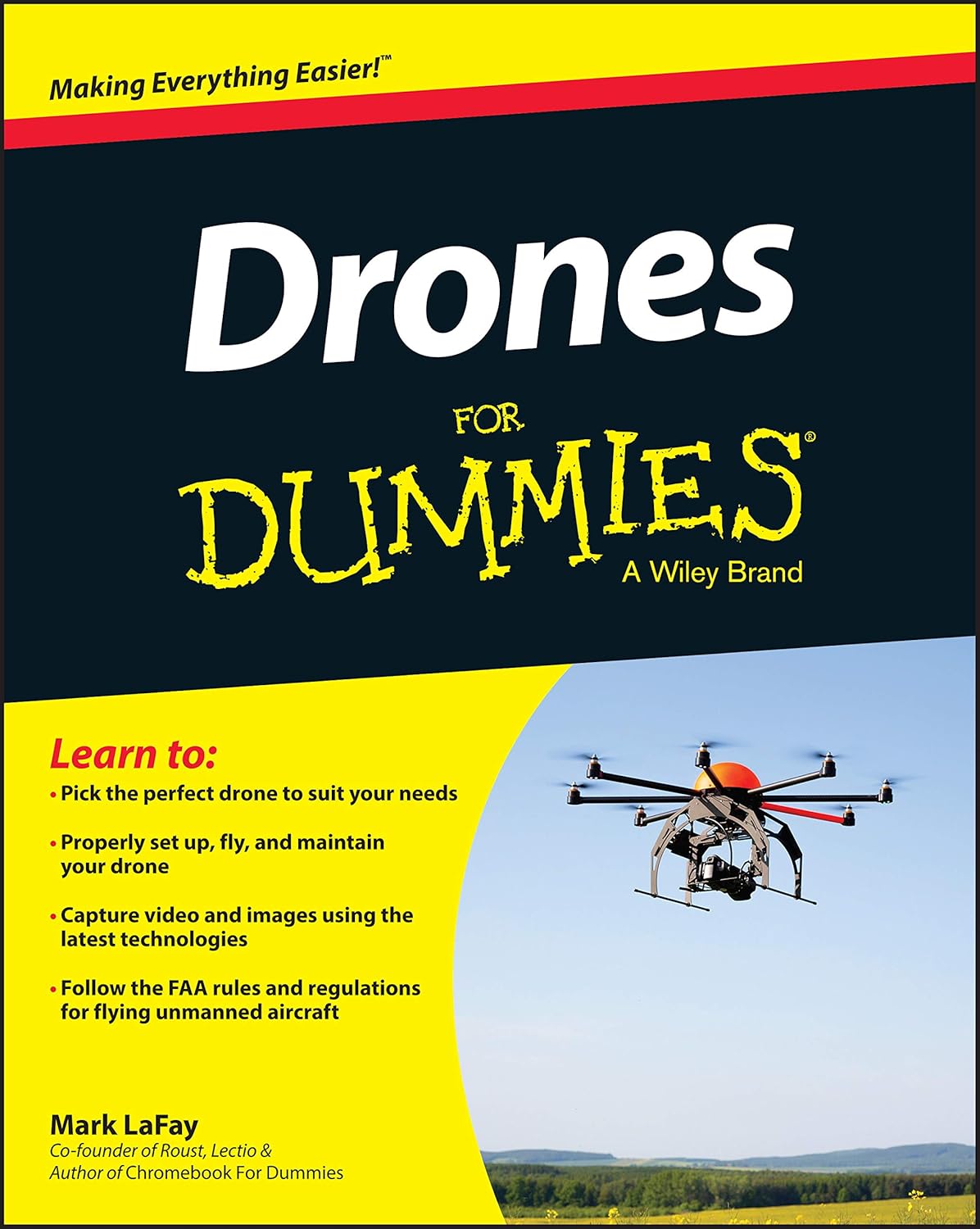 Drones For Dummies cover