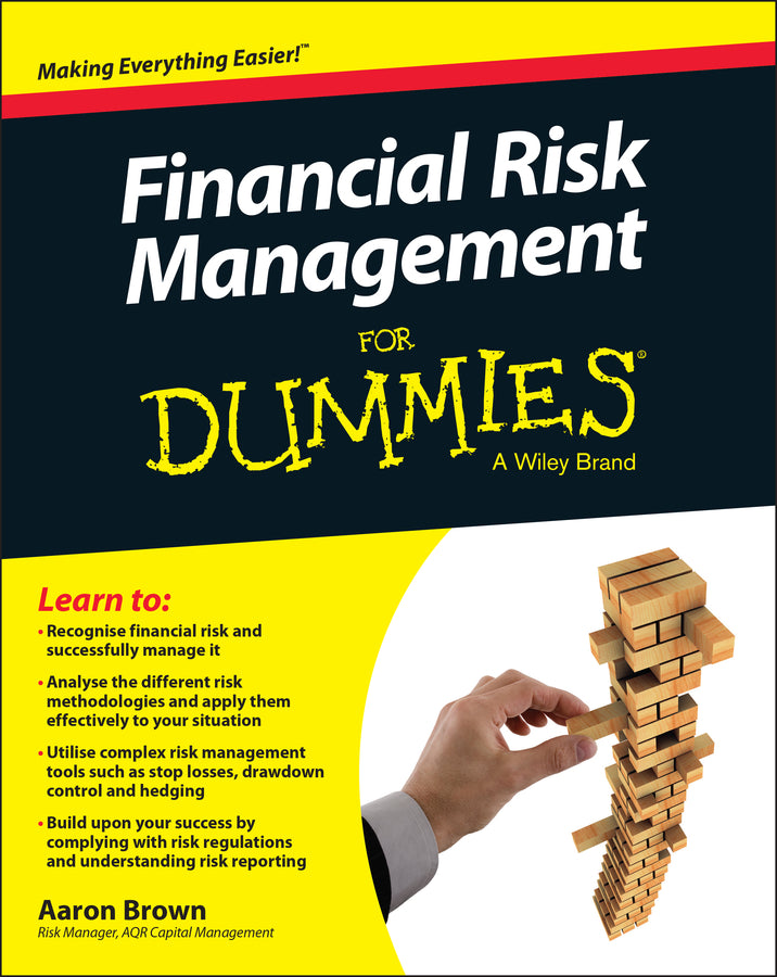 Financial Risk Management For Dummies cover