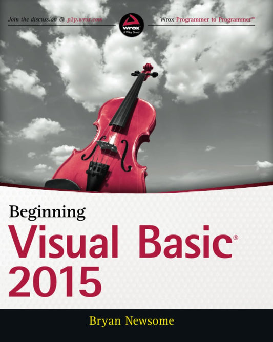 Beginning Visual Basic 2015 cover