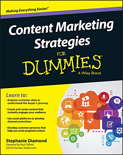 Content Marketing Strategies For Dummies cover