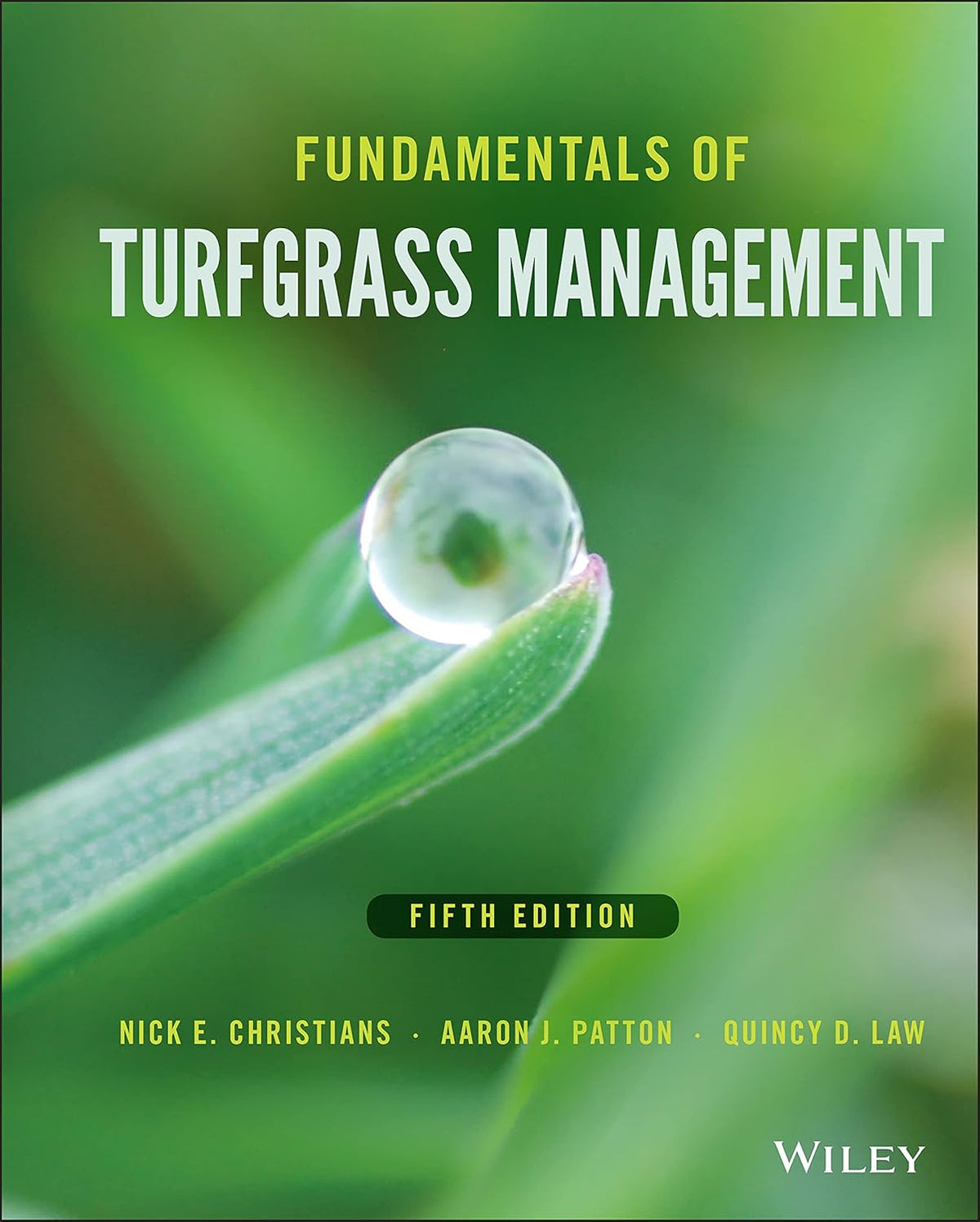 Fundamentals of Turfgrass Management cover