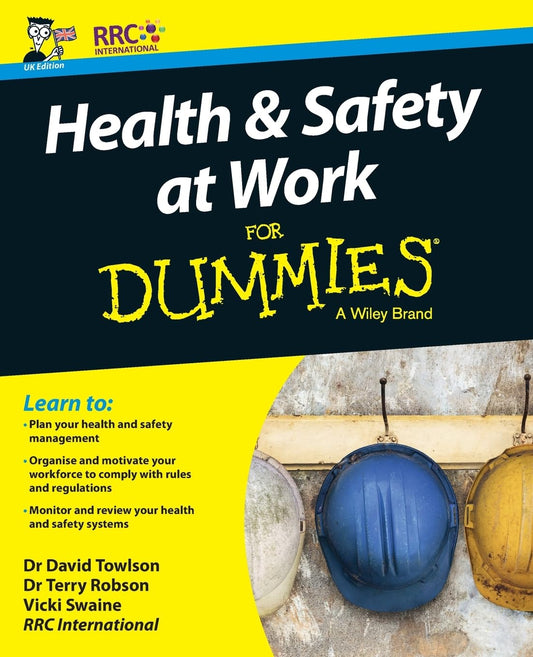 Health and Safety at Work For Dummies, UK Edition cover