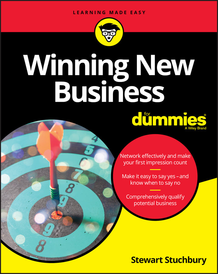 Winning New Business For Dummies cover