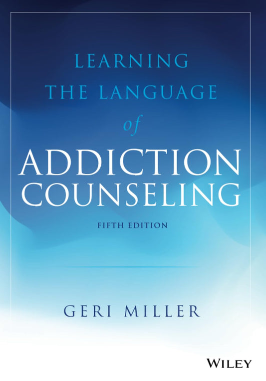 Learning the Language of Addiction Counseling cover