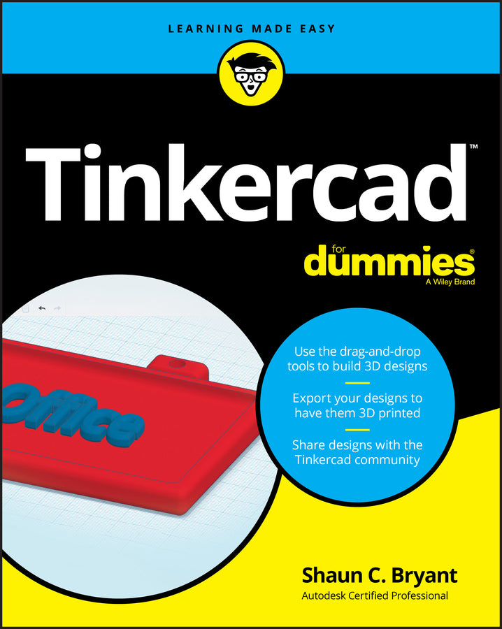 Tinkercad For Dummies cover