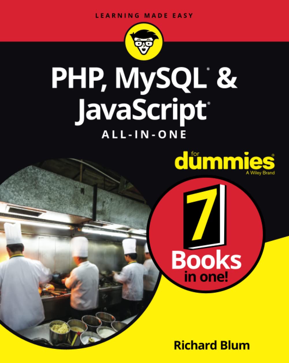 PHP, MySQL, & JavaScript All-in-One For Dummies cover