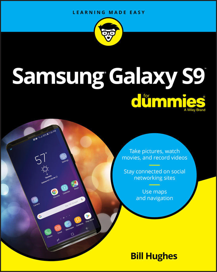 Samsung Galaxy S9 For Dummies cover