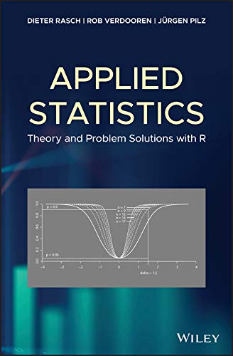 Applied Statistics: Theory and Problem Solutions with R cover