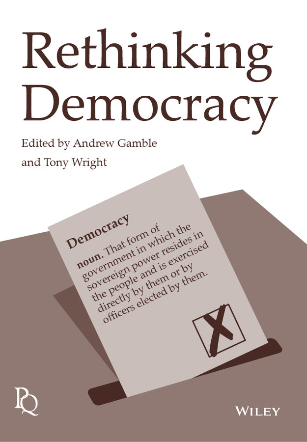 Political Quarterly Monograph Series cover