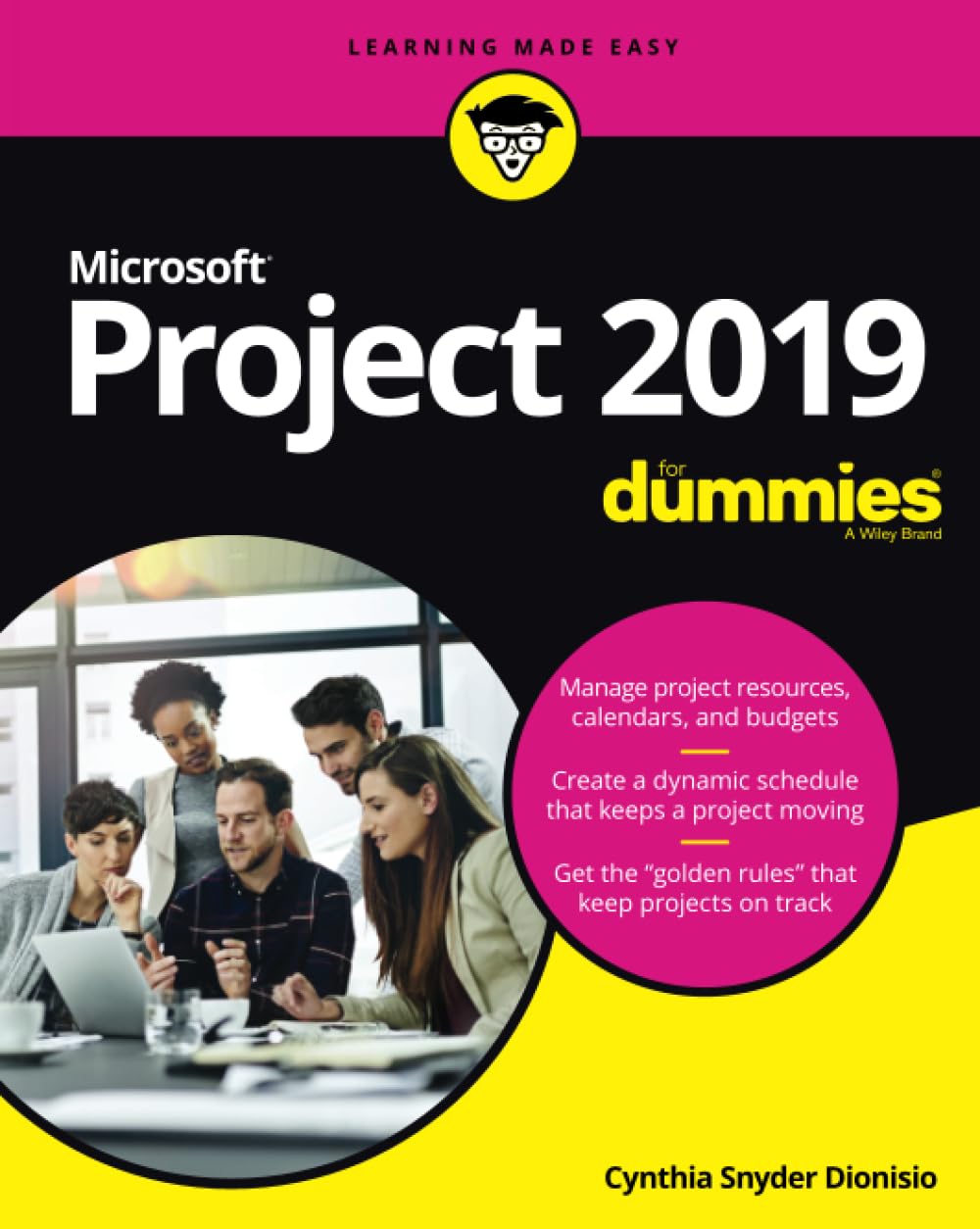 Microsoft Project 2019 For Dummies cover
