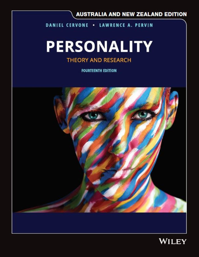 Personality: Theory and Research, Australia and New Zealand Edition cover