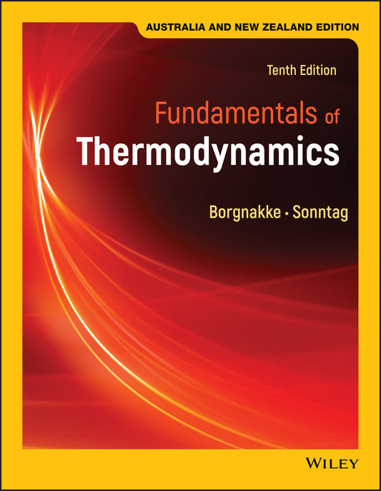 Fundamentals of Thermodynamics, Australian and New Zealand Edition