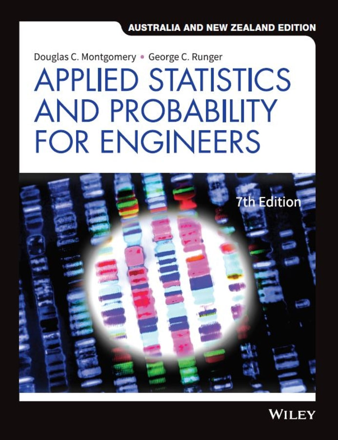Applied Statistics and Probability for Engineers, Australia and New Zealand Edition cover