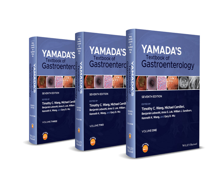 Yamada's Textbook of Gastroenterology, 3 Volume Set cover