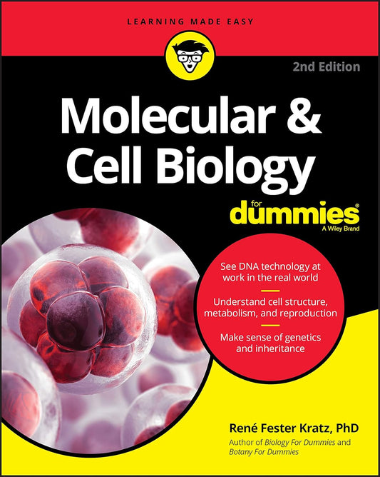 Molecular & Cell Biology For Dummies cover