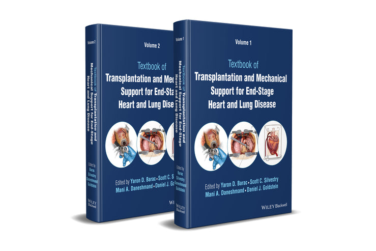 Textbook of Transplantation and Mechanical Support for End-Stage Heart and Lung Disease, 2 Volume Set cover