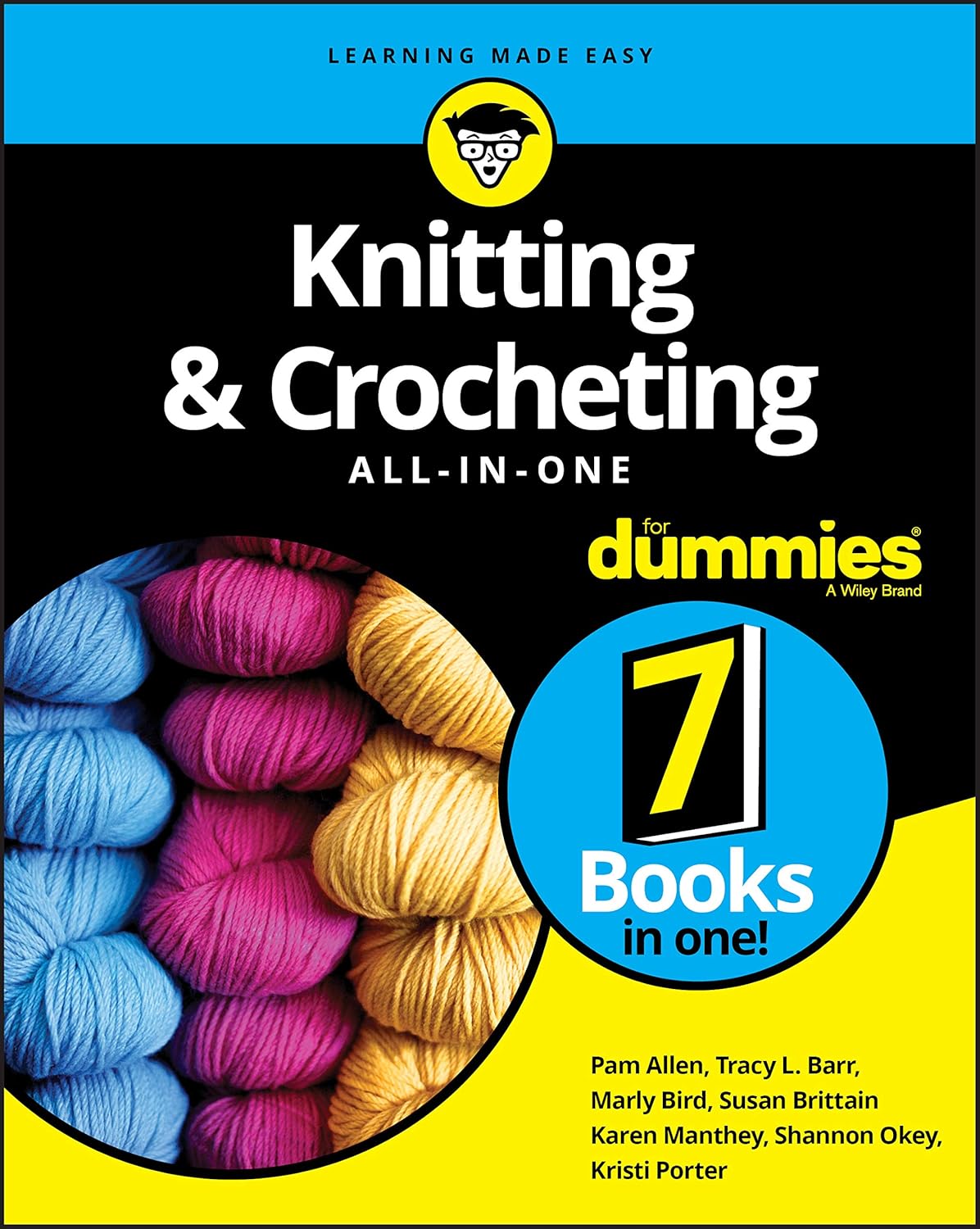 Knitting & Crocheting All-in-One For Dummies cover