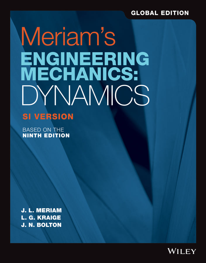 Meriam's Engineering Mechanics: Dynamics, Global Edition cover